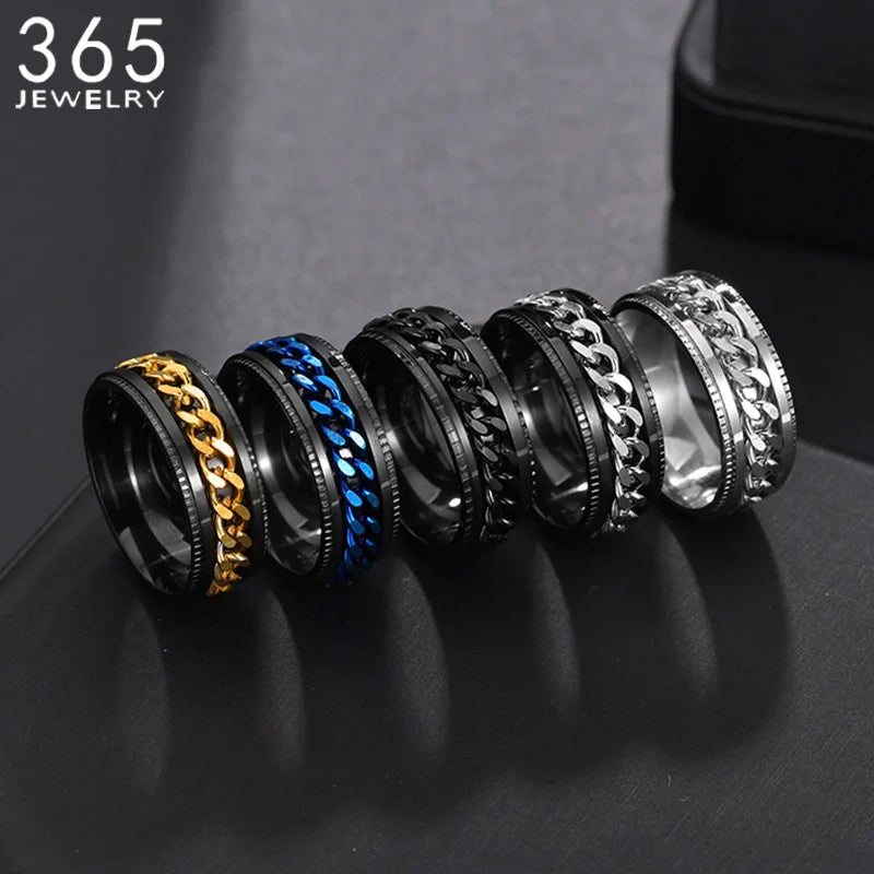 Men’s Anxiety Spinner Ring 💍