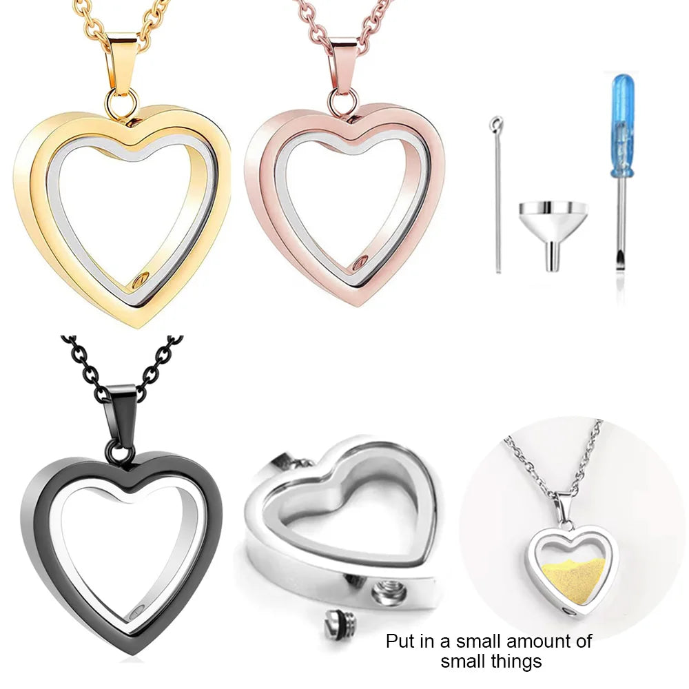 Forever Close Heart Urn Necklace ๐ ๐ฅน