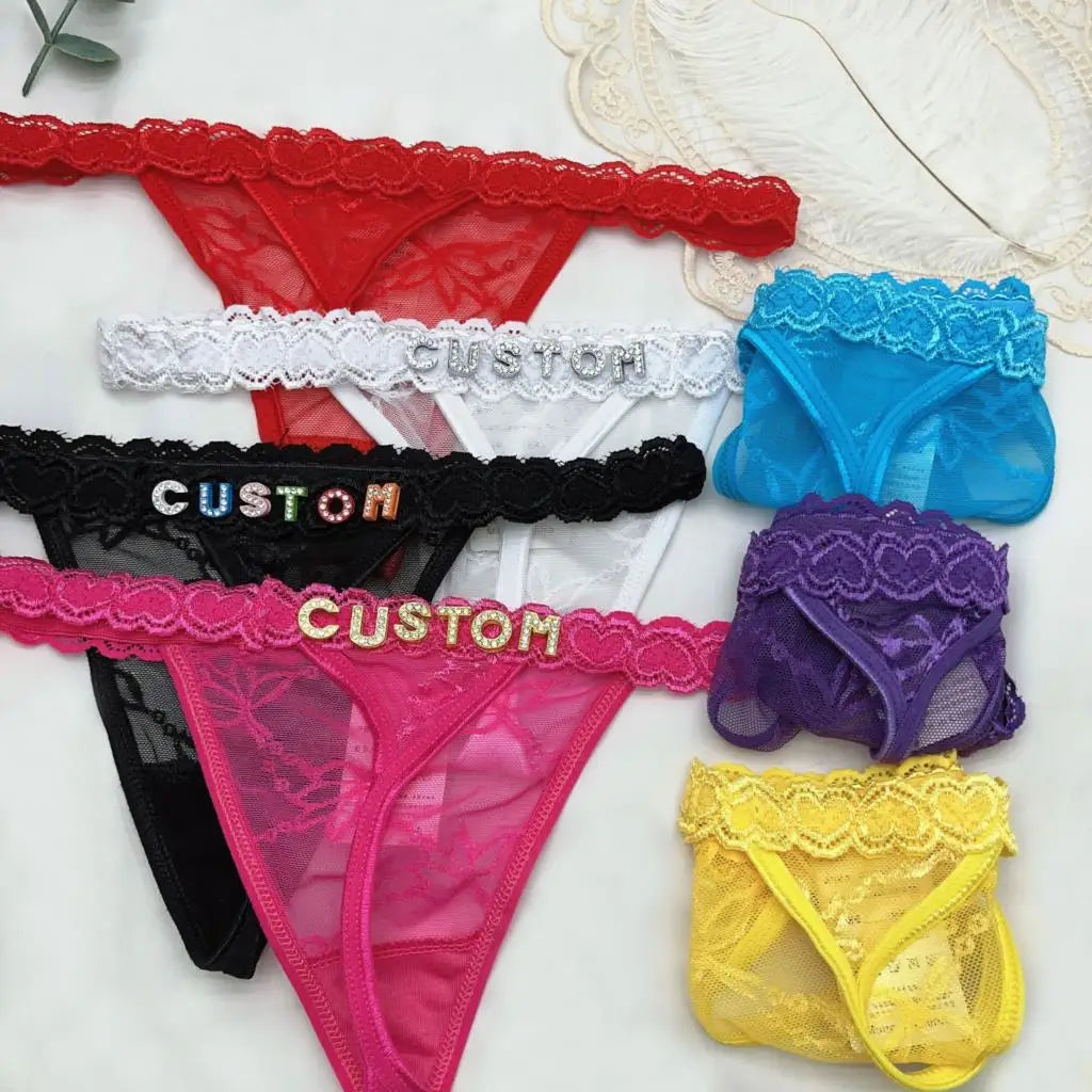 Custom Name Thong ❤️🔥 ✨