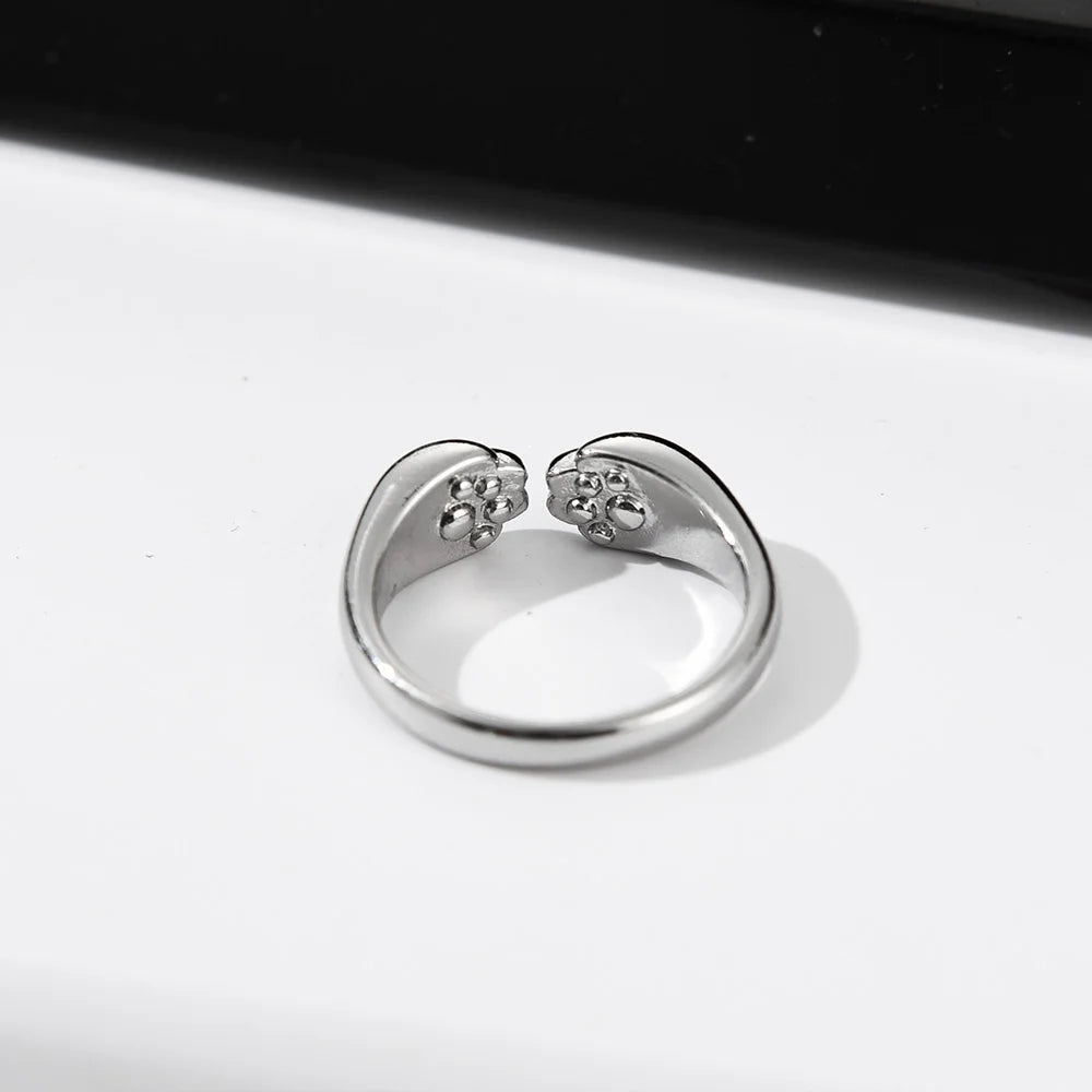 Forever Close Paw Print Ring 🐾 💍