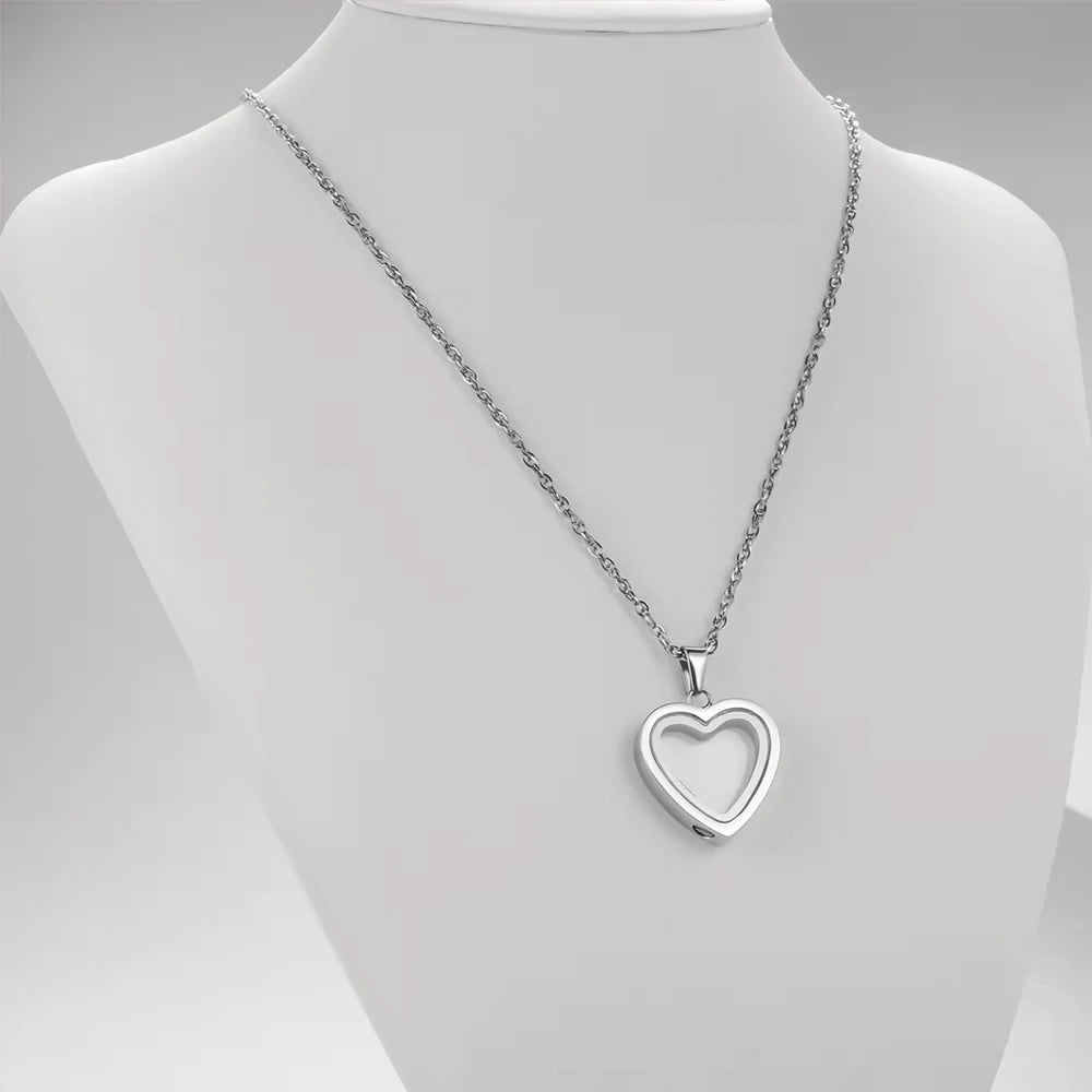 Forever Close Heart Urn Necklace ๐ ๐ฅน