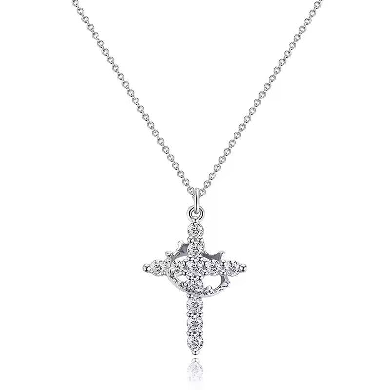 Christian Cross Pendant Necklace ✝️ 💎
