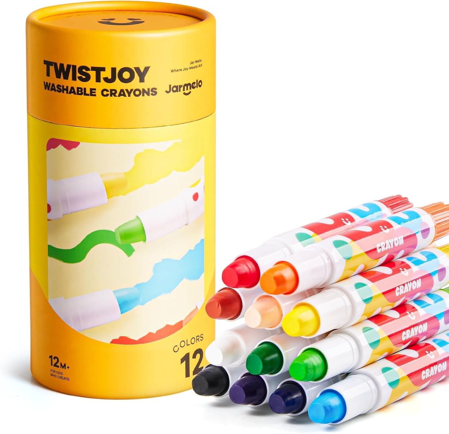SilkyTwist Washable Crayons 🖍️