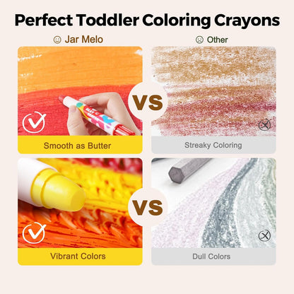 SilkyTwist Washable Crayons 🖍️