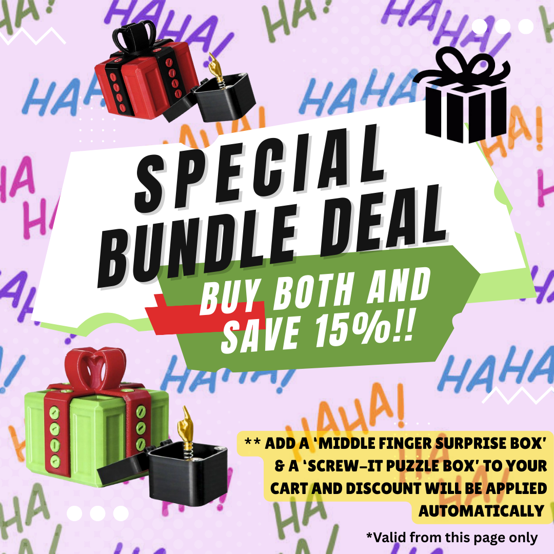 Screw-It Puzzle Gift Box 🎁🪛