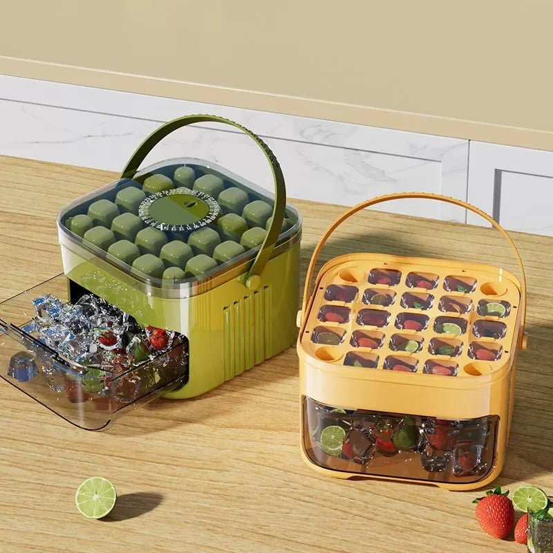 FrostVault™ Ice Drawer Tray 🧊