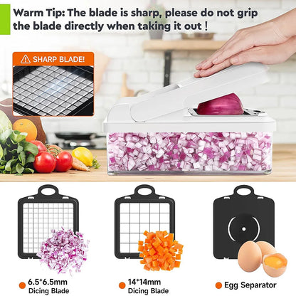 Galaxy Veggie Chopper & Kitchen Tool Set 🥗 🥕