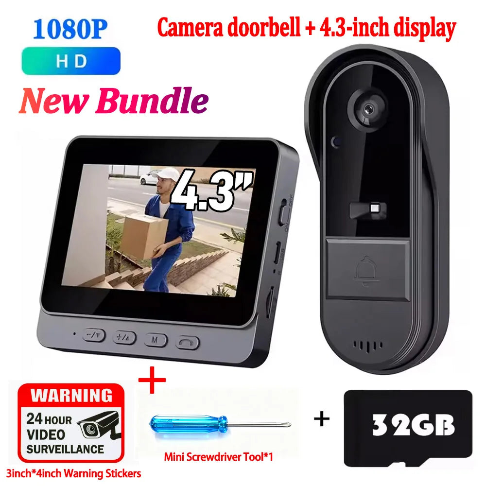 Wireless Video Doorbell 🔔📹