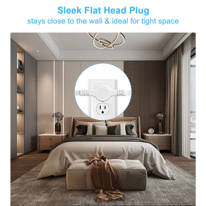 Slim Socket Extension Cord 🔌