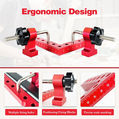 CornerPro 90° Positioning Square Clamps 📐