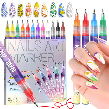 Nail Art Markers 💅 🎨