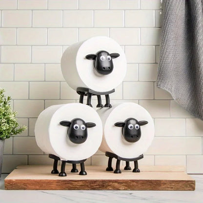 Baa-throom Buddy™ Sheep Toilet Paper Holder 🐑 🧻
