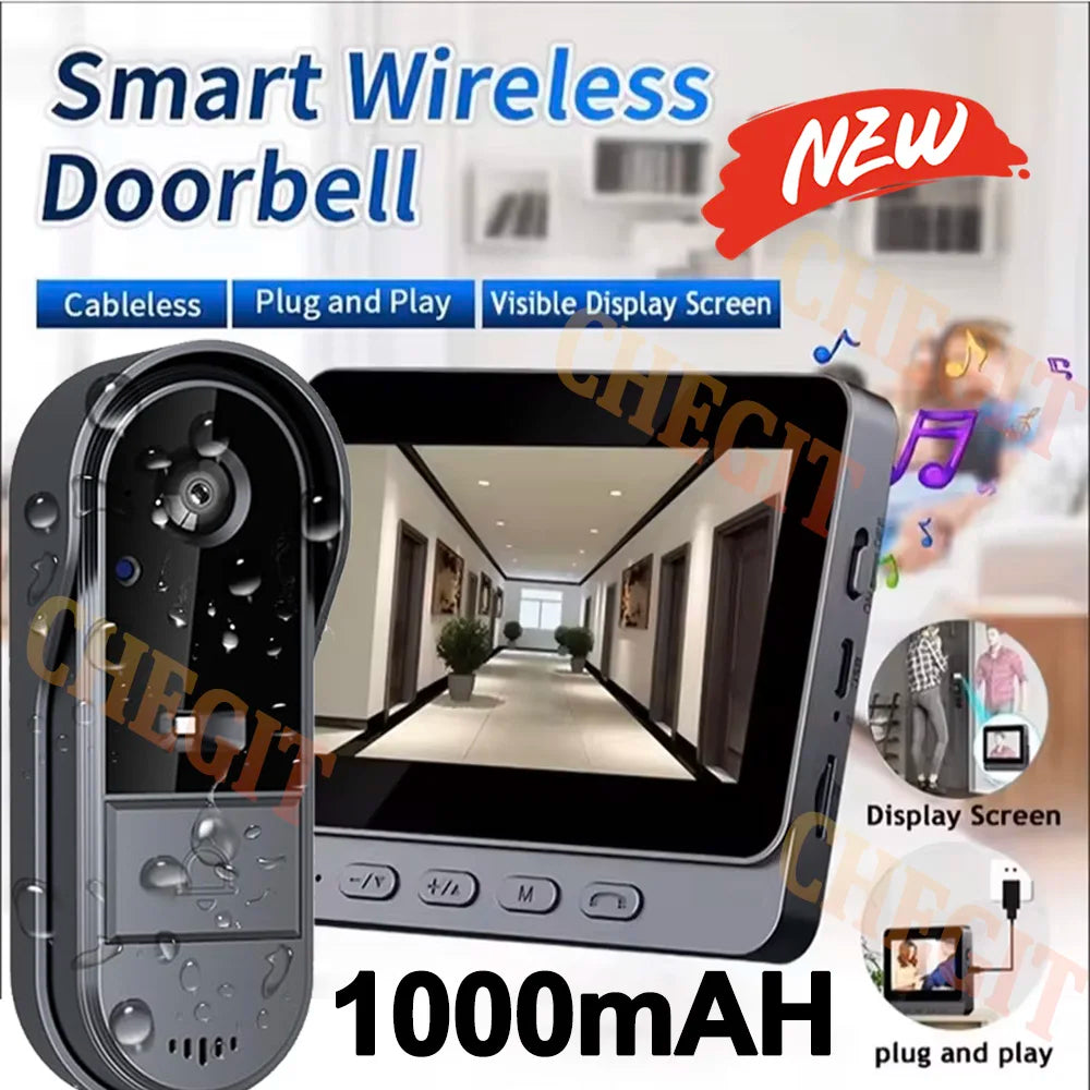 Wireless Video Doorbell 🔔📹