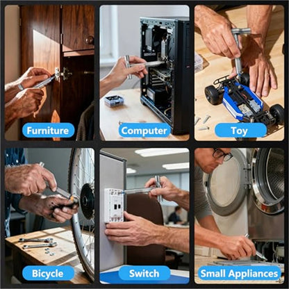 24-in-1 Magnetic Ratchet Screwdriver Set 🔧