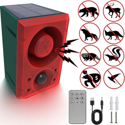 SolarGuard Pro™ 130dB Motion Alarm 🚨