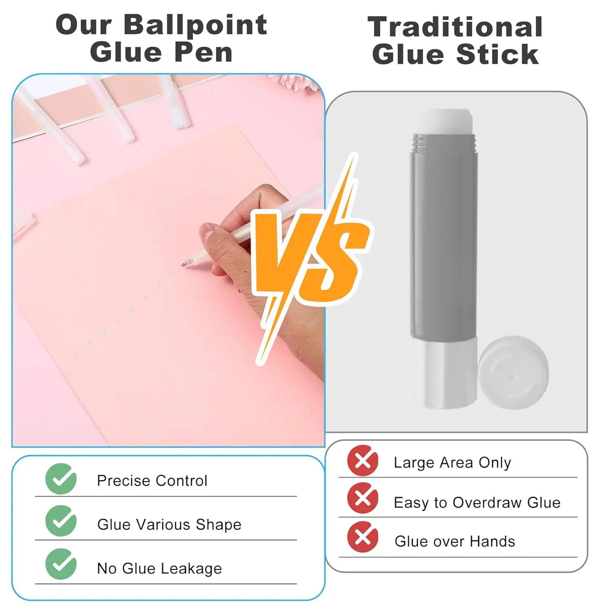 QuickRoll Precision Glue Pens 🖊️ ✨