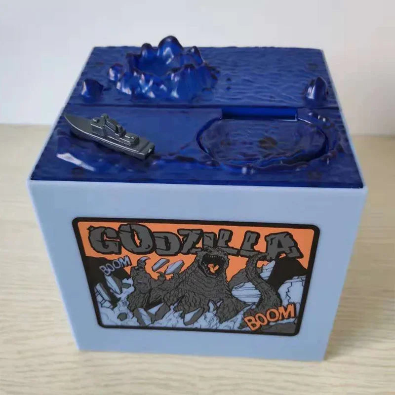 Galactic Godzilla Coin-Eating Piggy Bank 🦖