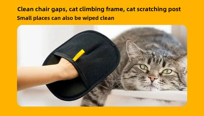 FurSwipe™ 🧲 🐱 Electrostatic Hair Remover Mitt