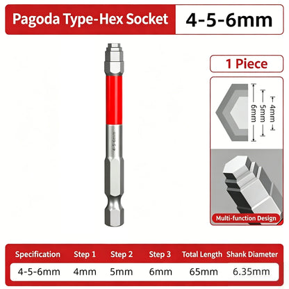 MagHex Multi-Step Magnetic Allen Bit Set 🧲