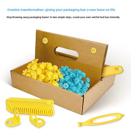 BuildCraft Kids™ DIY Cardboard Construction Kit 🛠️📦