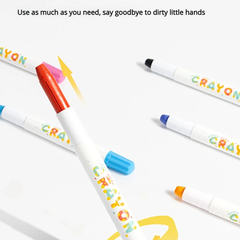 SilkyTwist Washable Crayons 🖍️