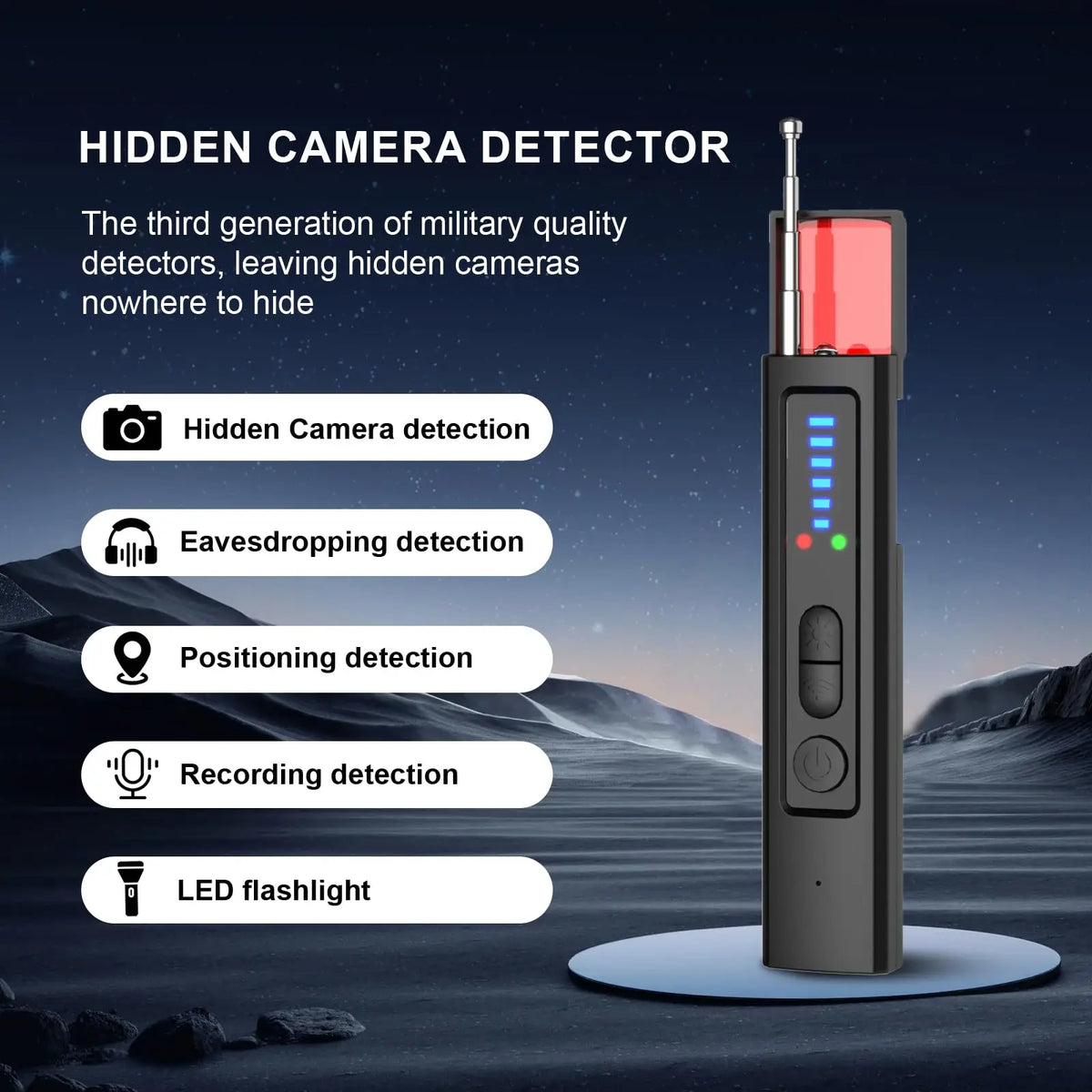 SpyGuard Pro™ Hidden Camera Detector 🔍🛡️