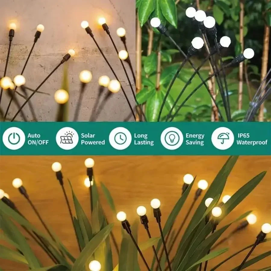 FireflyGlow - ✨ Dancing Solar Garden Lights ✨