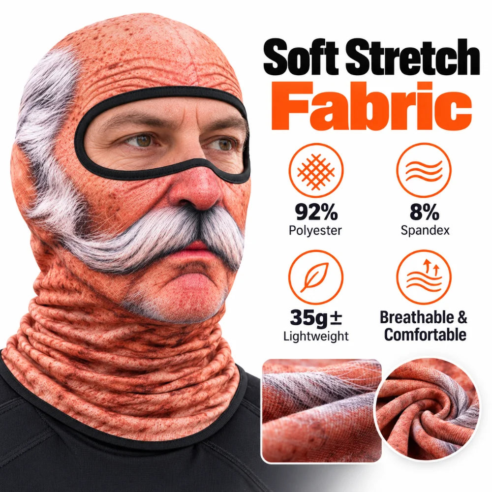 Funny Face Balaclava 🤣 👴🏻