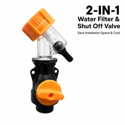 AquaFlow 2-in-1 Water Heater Descaling Valve 🚿