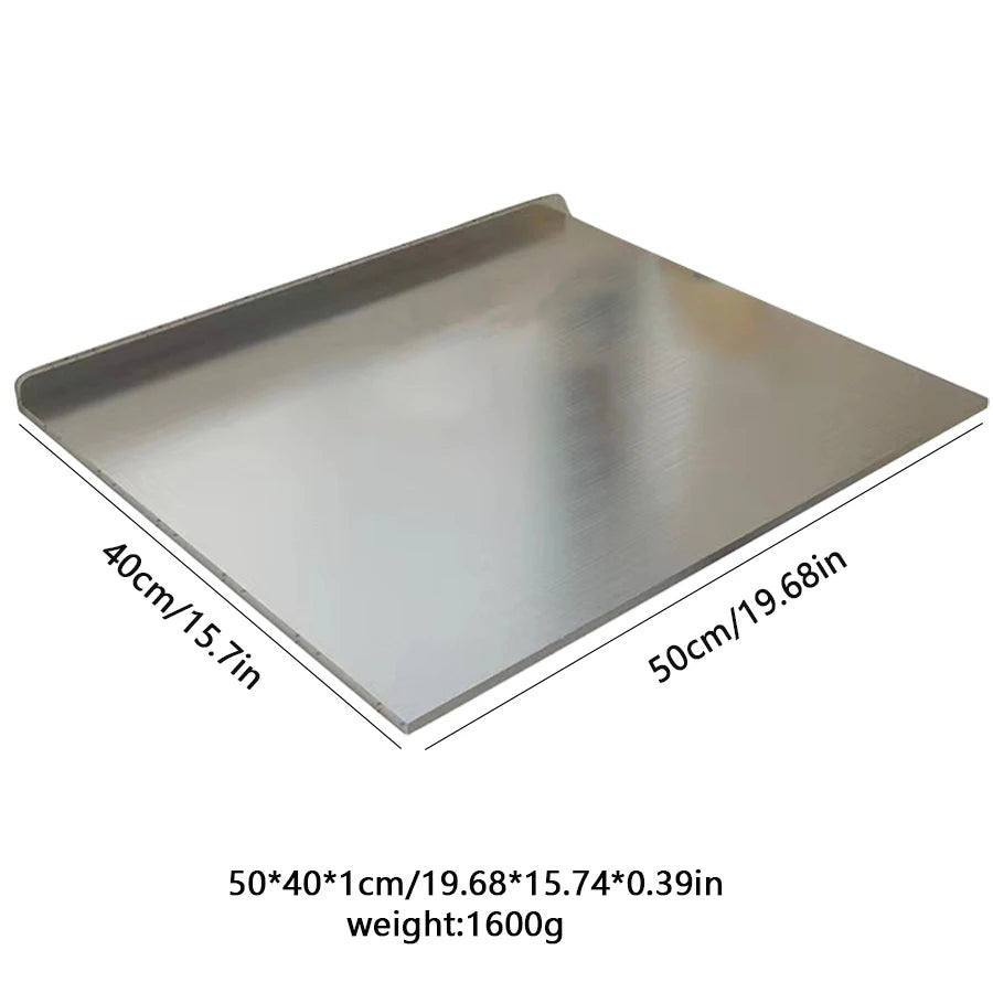 L-Shape Stainless Steel Double-Sided Chopping Board 🔪✨
