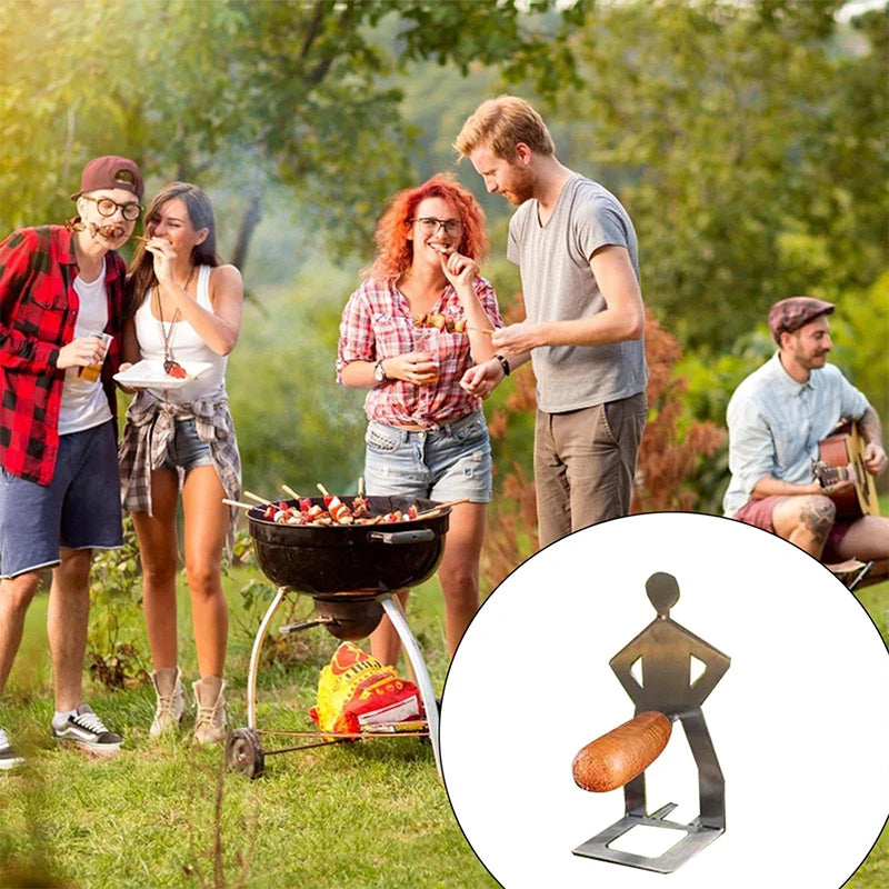 Grill Guy™ 🍖 – Funny Sausage Holder