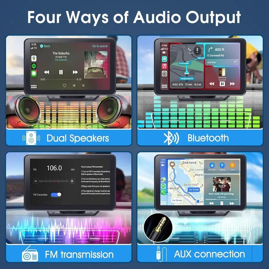 Car Play Screen & Backup Camera 🚗