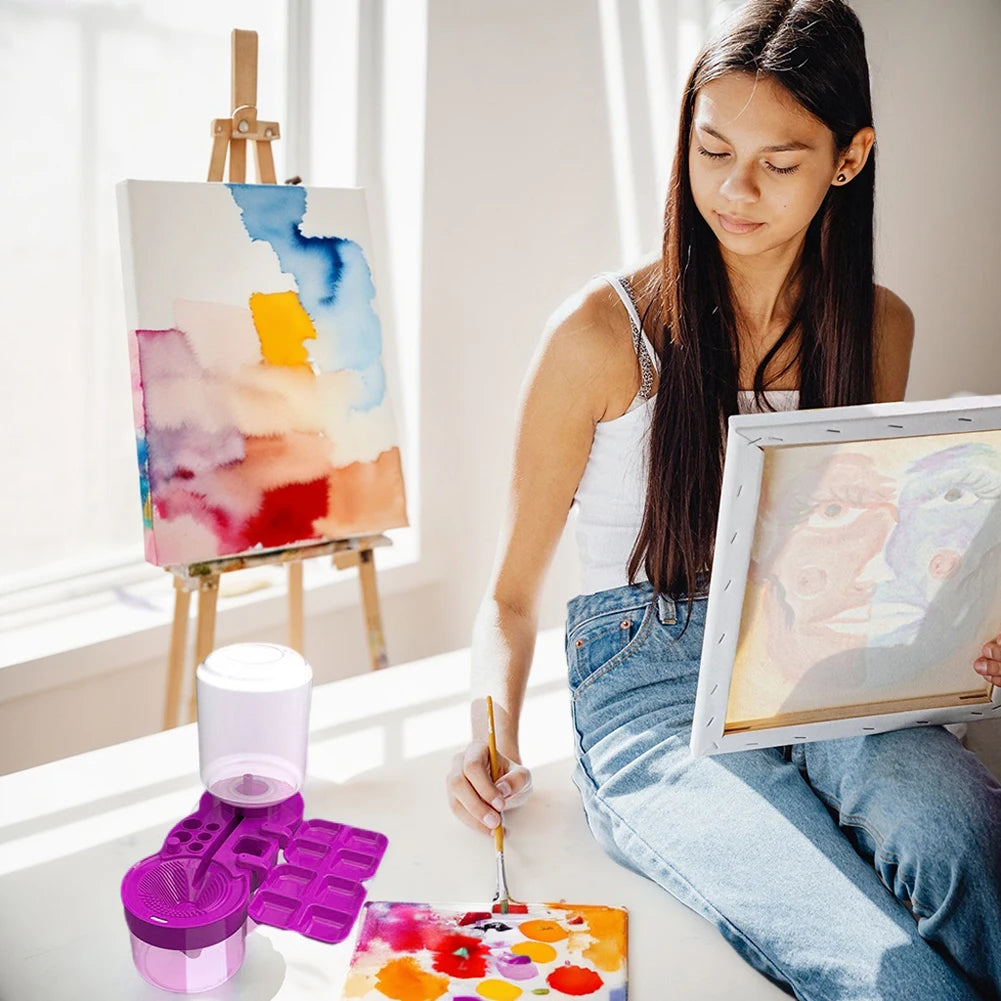 BrushBuddy™ 🎨 Paint Brush Toilet