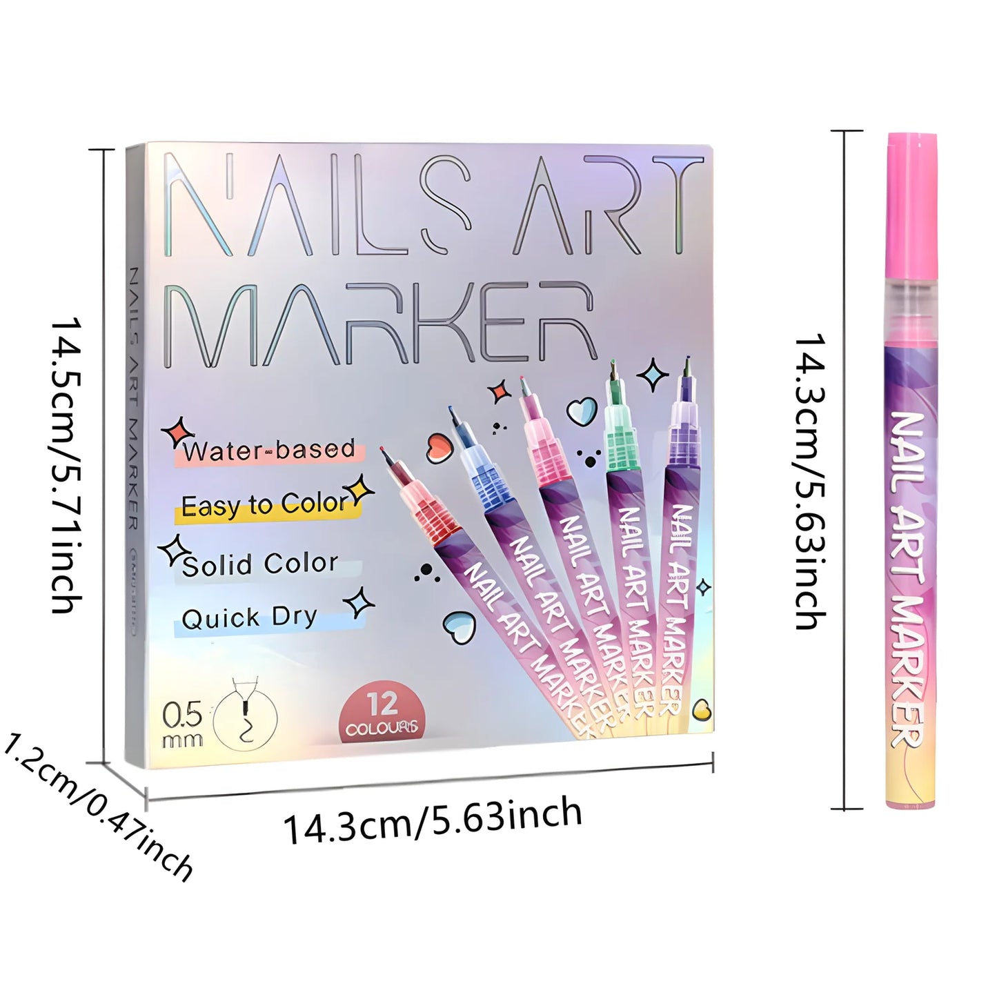 Nail Art Markers 💅 🎨