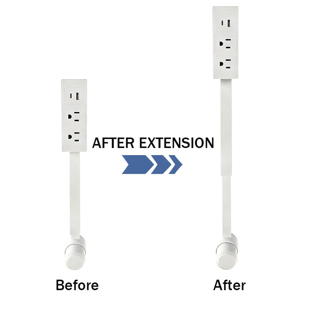 Adjustable Power Outlets Adjustable Electrical Outlet Extender 🔌 – Galactic Goods