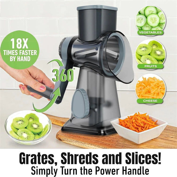 Rotary Grater & Slicer 🧀 🥕