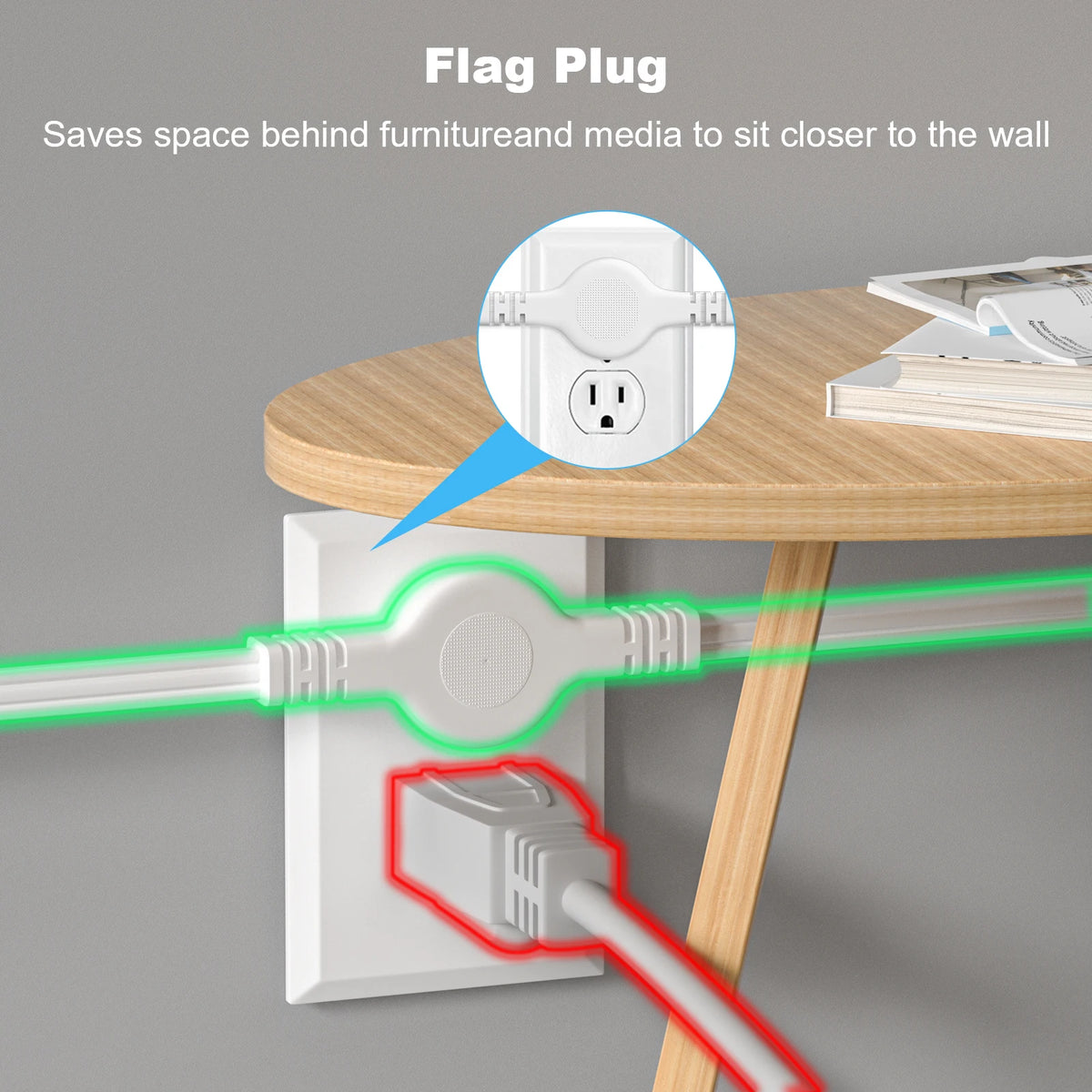 Socket String Edf Slim Socket Extension Cord 🔌 – Galactic Goods