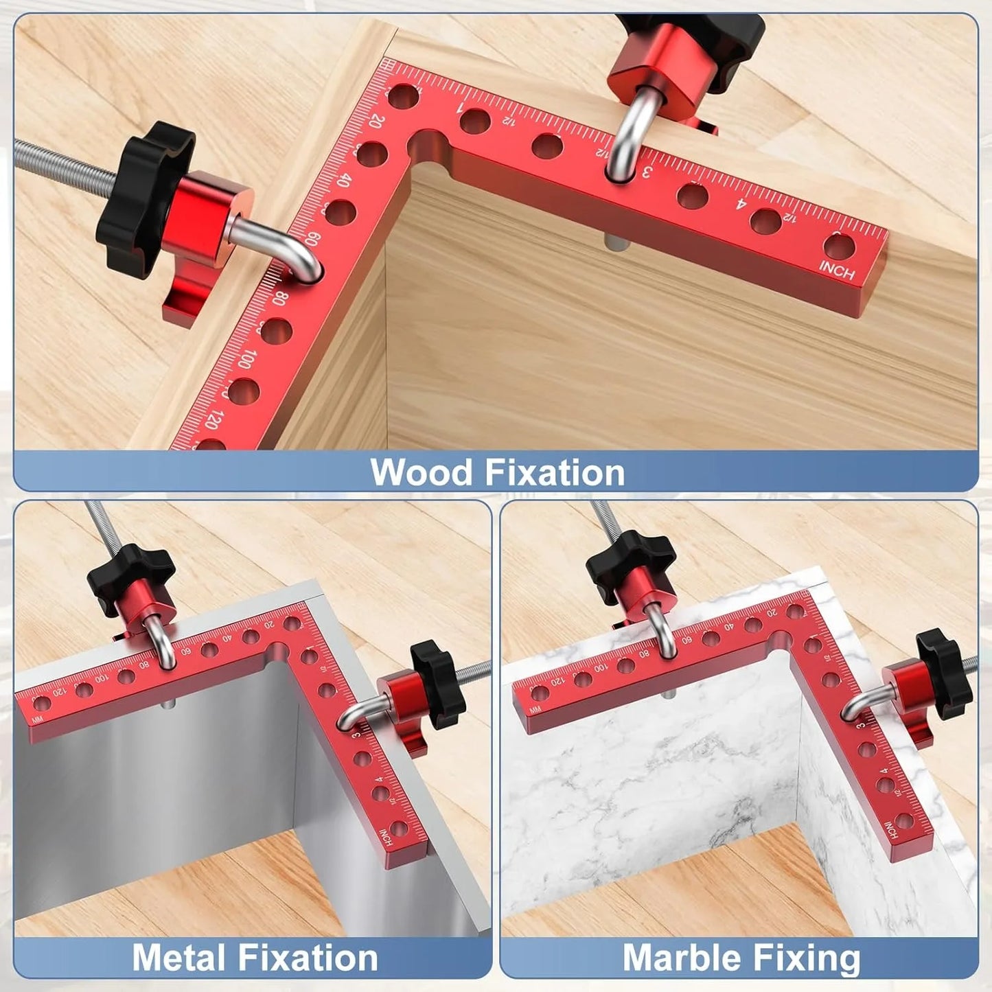 CornerPro 90° Positioning Square Clamps 📐