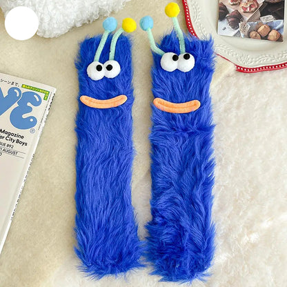 Fuzzy Monster Socks 🧦 👹