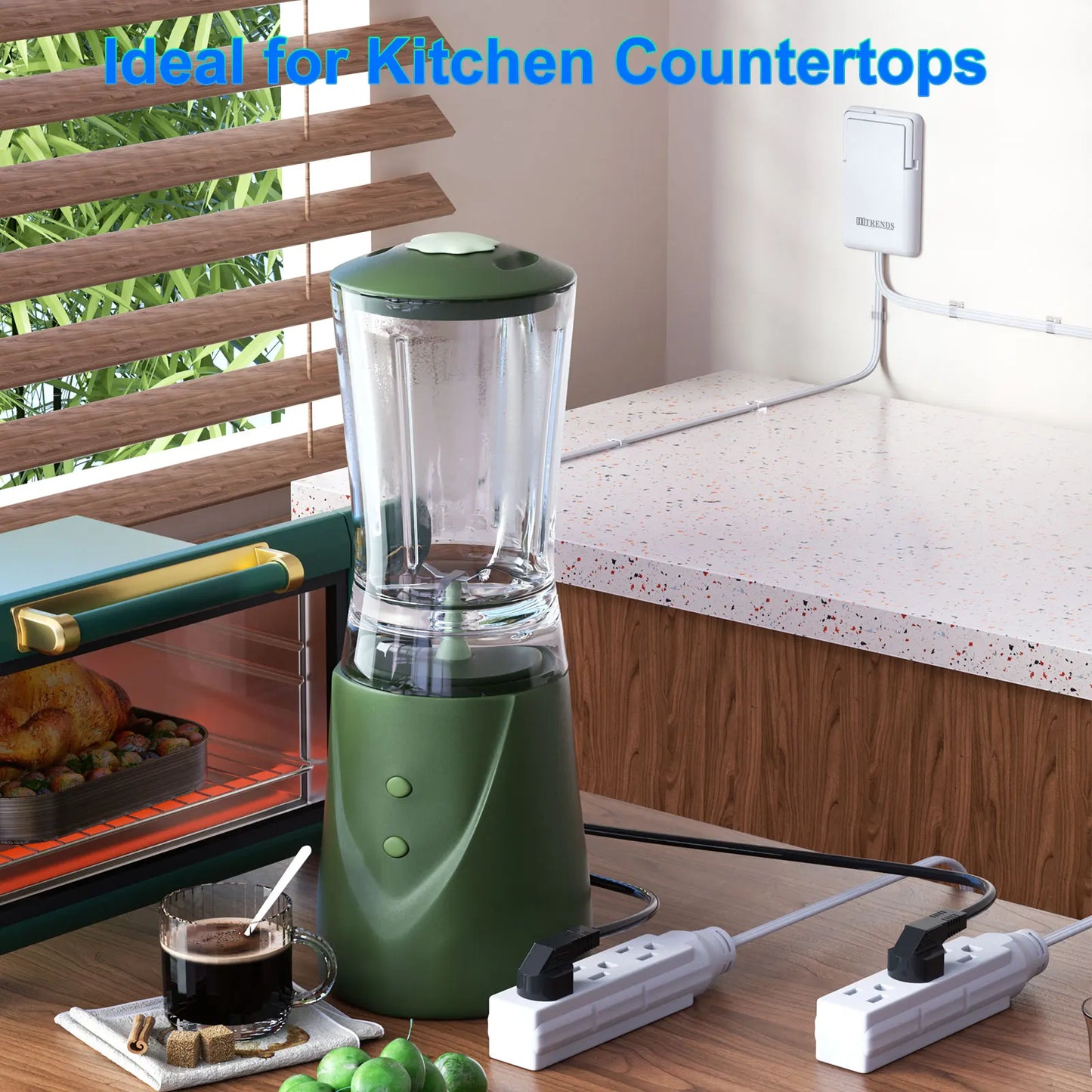 Slim Socket Extension Cord 🔌