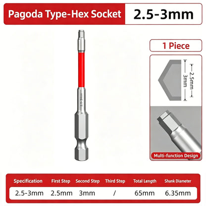 MagHex Multi-Step Magnetic Allen Bit Set 🧲