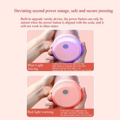 JuicyJet™ 🌀 🍊 Mini USB Blender