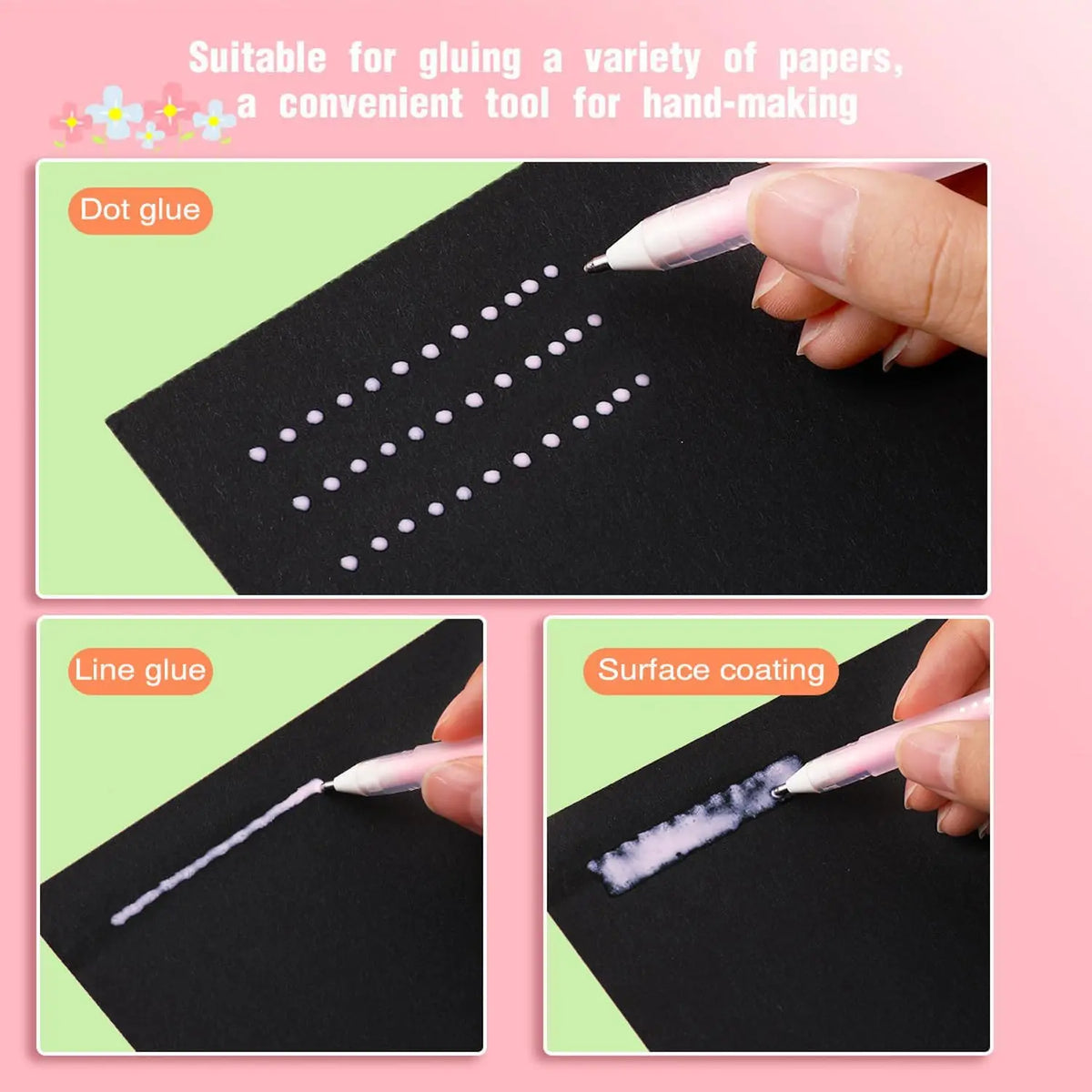 QuickRoll Precision Glue Pens 🖊️ ✨