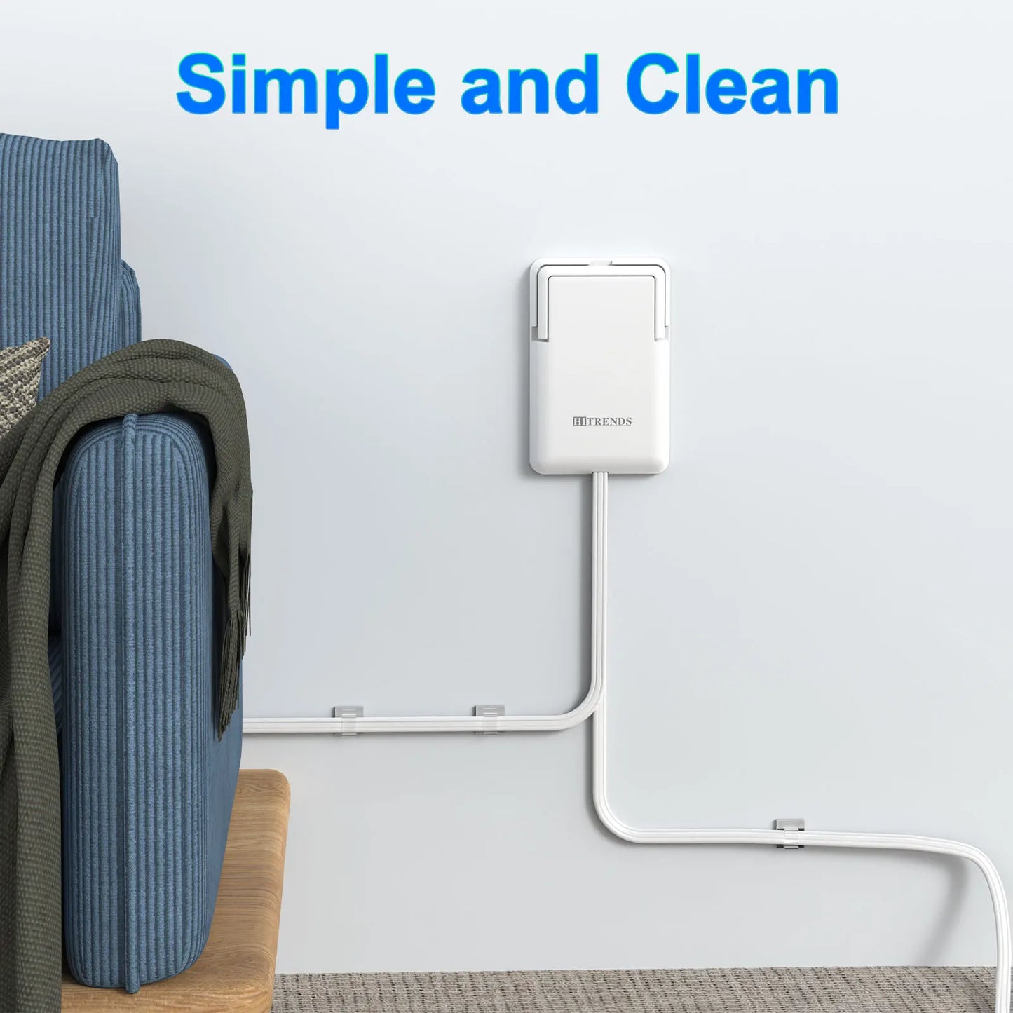 Slim Socket Extension Cord 🔌