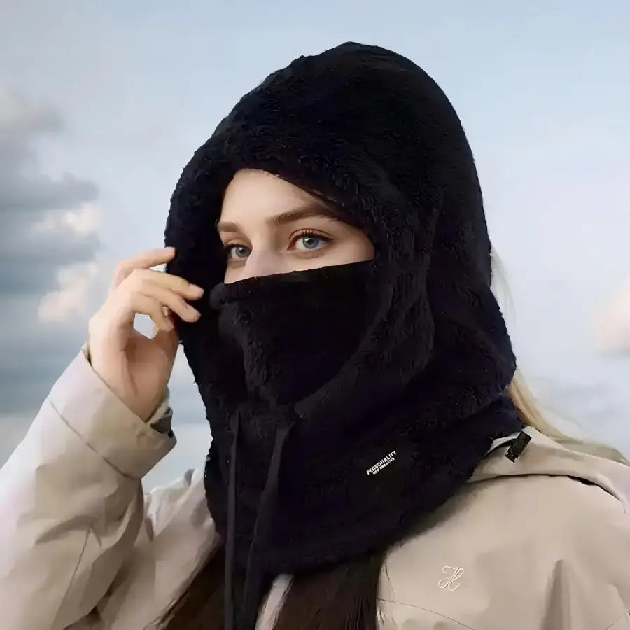 CozyShield Balaclava Hood & Scarf ❄️🧣