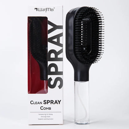 Galaxy Mist Detangle Brush™ – 2-in-1 Spray & Smooth Tool 💫 🪮