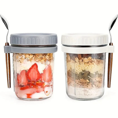 Overnight Oats Glass Jars 🫙