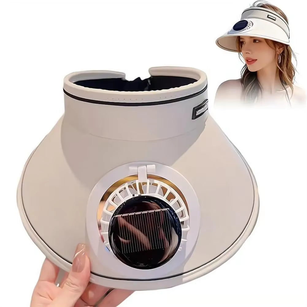 SolarBreeze Fan Hat ☀️🧢🌬️