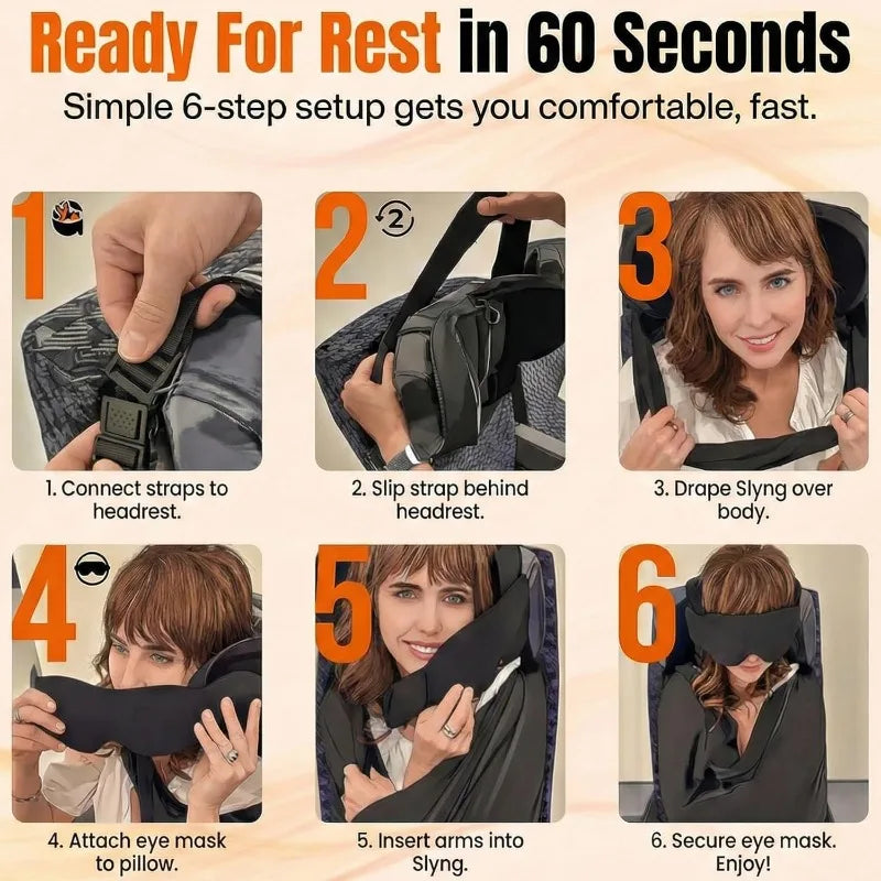 DreamRest Travel Sleep Support System ✈️💤