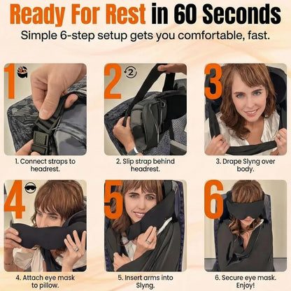 DreamRest Travel Sleep Support System ✈️💤